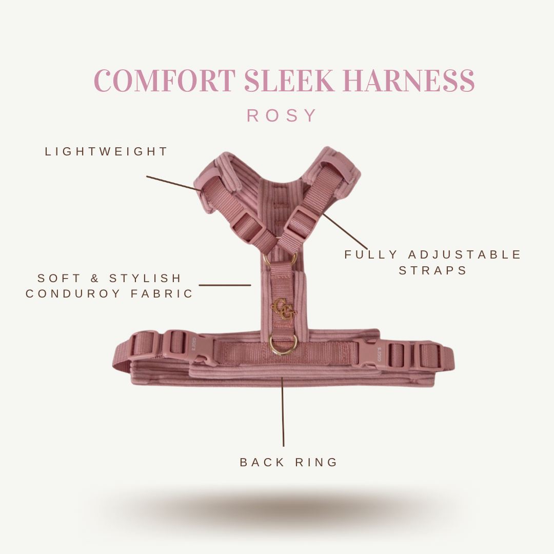COMFORT SLEEK ROSY HARNESS