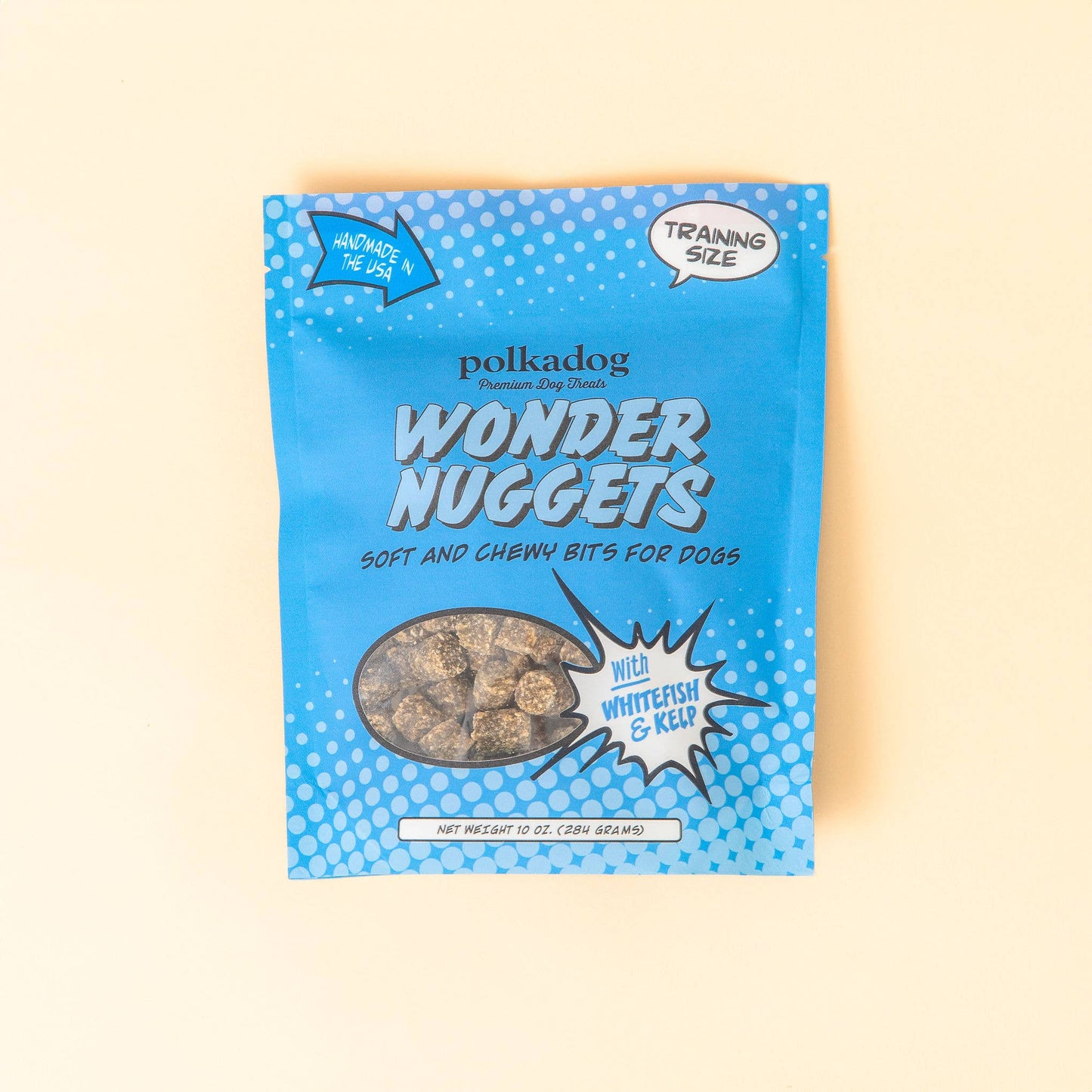 Wonder Nuggets, Whitefish & Kelp - 10oz - Dog Treats