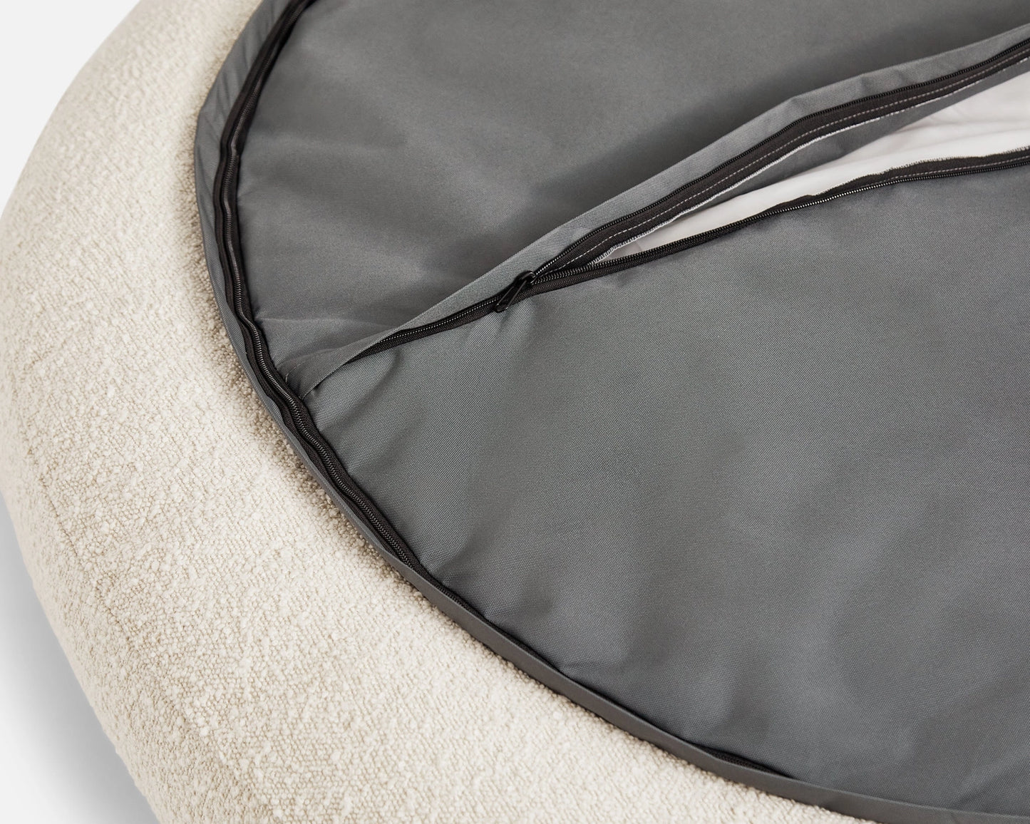 TEDDY - Boucle White Cloud Bed