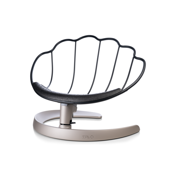 TAVO - Shell Pet Bed And Swaying Lounger in Latte