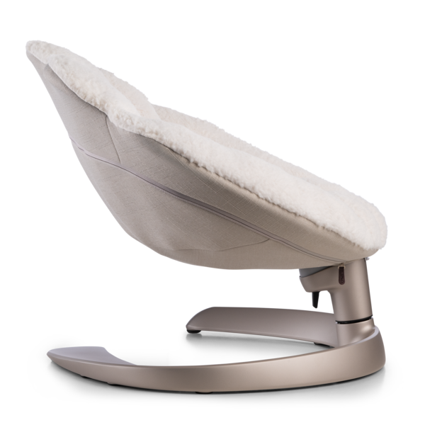TAVO - Shell Pet Bed And Swaying Lounger in Latte