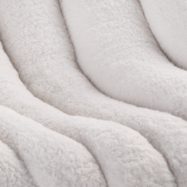 TAVO - Shell Pet Bed And Swaying Lounger in Latte