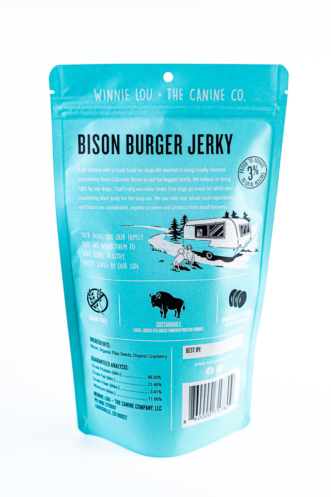 WINNIE LOU - Bison Burger Jerky