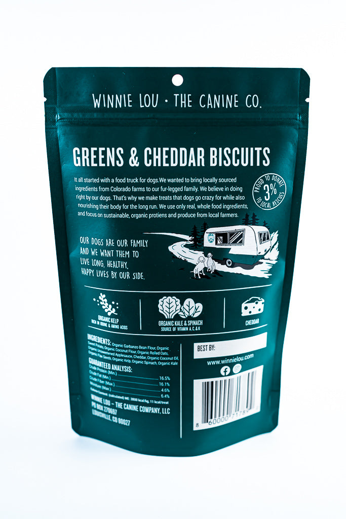 WINNIE LOU - Greens & Cheddar Pretzels