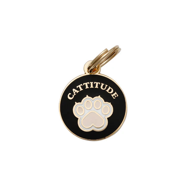 Pet ID Tag - Cattitude