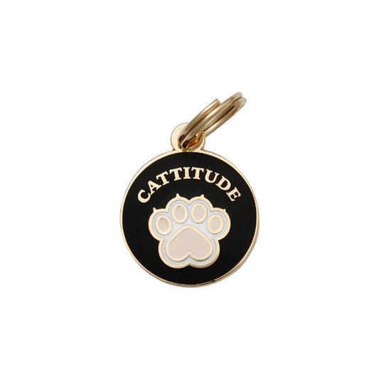 Pet ID Tag - Cattitude