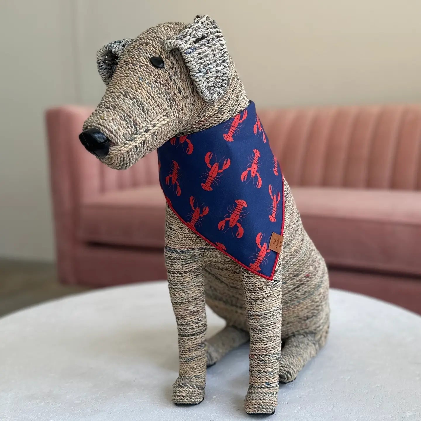 THE FOGGY DOG - Catch of the Day Navy Dog Bandana