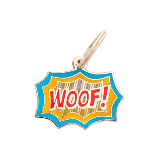 Pet ID Tag - Woof!