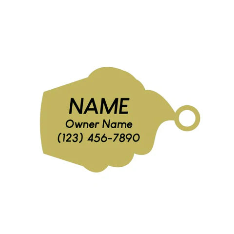 Pet ID Tag - Cupcake