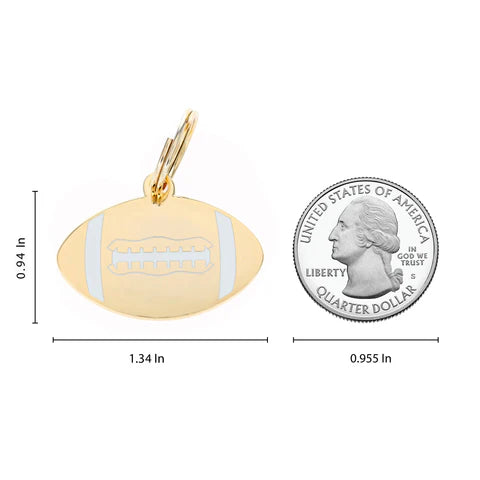 Pet ID Tag - Football