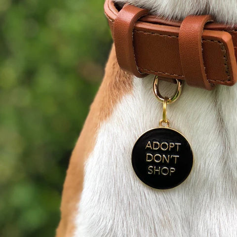 Pet ID Tag - Adopt Don't Shop