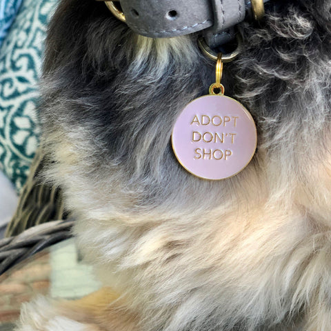 Pet ID Tag - Adopt Don't Shop