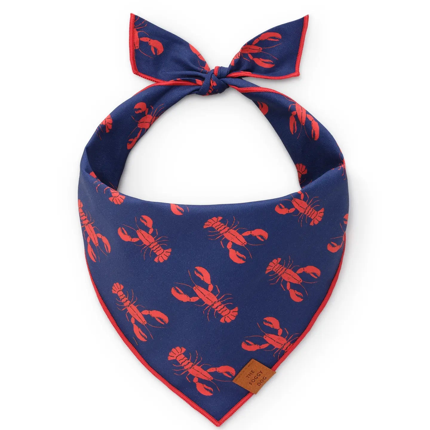 THE FOGGY DOG - Catch of the Day Navy Dog Bandana